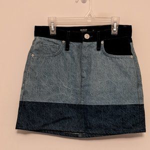 Hudson Viper Undercurrent Mini Skirt NWT Size 25